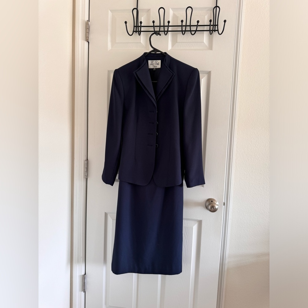 Le Suits petite Blazer and Skirt Set Vintage